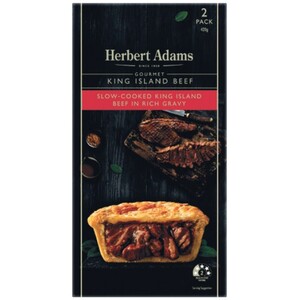 Herbert Adams Pies 2 Pack $5.70 (Was $9.50) @ Woolworths - OzBargain