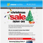 Unique Mobile Christmas Sale-Galaxy Note 2 $559 & Galaxy S 3 with 4G $549 and More!