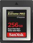 SanDisk 256GB Extreme PRO CFexpress Card Type B $176.28 Delivered @ Amazon US via AU