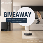 Win a Deebot T30S Combo Valued at $2,299 from Ecovacs ANZ