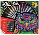 Sharpie Fine Permanent & Creative Markers 20 Pack $9 (Was $19) C&C or In-Store Only (Selected Stores) @ Officeworks