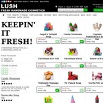 Lush - 50% Selected Xmas Products