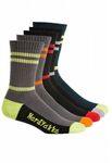 Hard Yakka Men's Crew Work Socks 10 Pairs $33.94 (RRP $60) or 20 Pairs $61.44 (RRP $120) Delivered @ Zasel