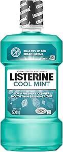 Listerine Cool Mint Mouthwash 500ml $4 ($3.60 S&S) + Delivery ($0 with Prime/ $59 Spend) @ Amazon AU