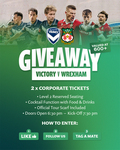 Win 2x Corporate Tickets to Melbourne Victory V Wrexham on July 11 from Indoor Soccer World