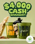 Win 1 of 4 Weekly $1,000 Cash Prizes from Pistachio Papi