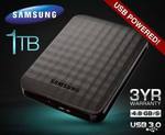 Samsung M3 1TB USB 3.0 Portable HDD $96.90 Delivered