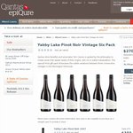 Qantas EpiQure: Yabby Lake Pinot Noir Vintage Six Pack (2each of 2007, 2008, 2009) $270 ($45/bt)