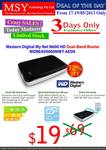 Western Digital My Net N600 HD Dual-Band Wireless Router was $69 now $19 @ MSY