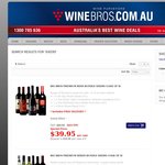 Winebros - Mixed Wine Bundle Cases of 6 from $39.95 Inc FREE Delivery (Save 47-55% off RRP)
