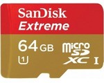 SanDisk 64GB Extreme 80MB/s microSD $99.95, Samsung 32GB microSD Plus $26.95 + FREESHIP