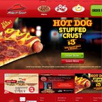 Pizza Hut - Footy Meal Deal - $29.95 Delivered