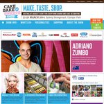 Cake Bake & Sweets Show Sydney 21-23 March 10% off General Admission Tickets