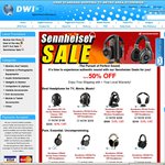 Sennheiser HD 800 $989 Free Metro Shipping. Also 50% off Sennheiser in General from DWI