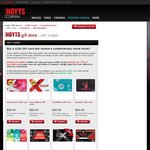Buy a $100 Gift Card and Receive a Complimentary Movie Ticket (Hoyts)