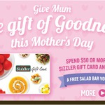 Sizzler - Buy $50 Gift Card, Get Free Salad Bar (QLD/NSW/WA)