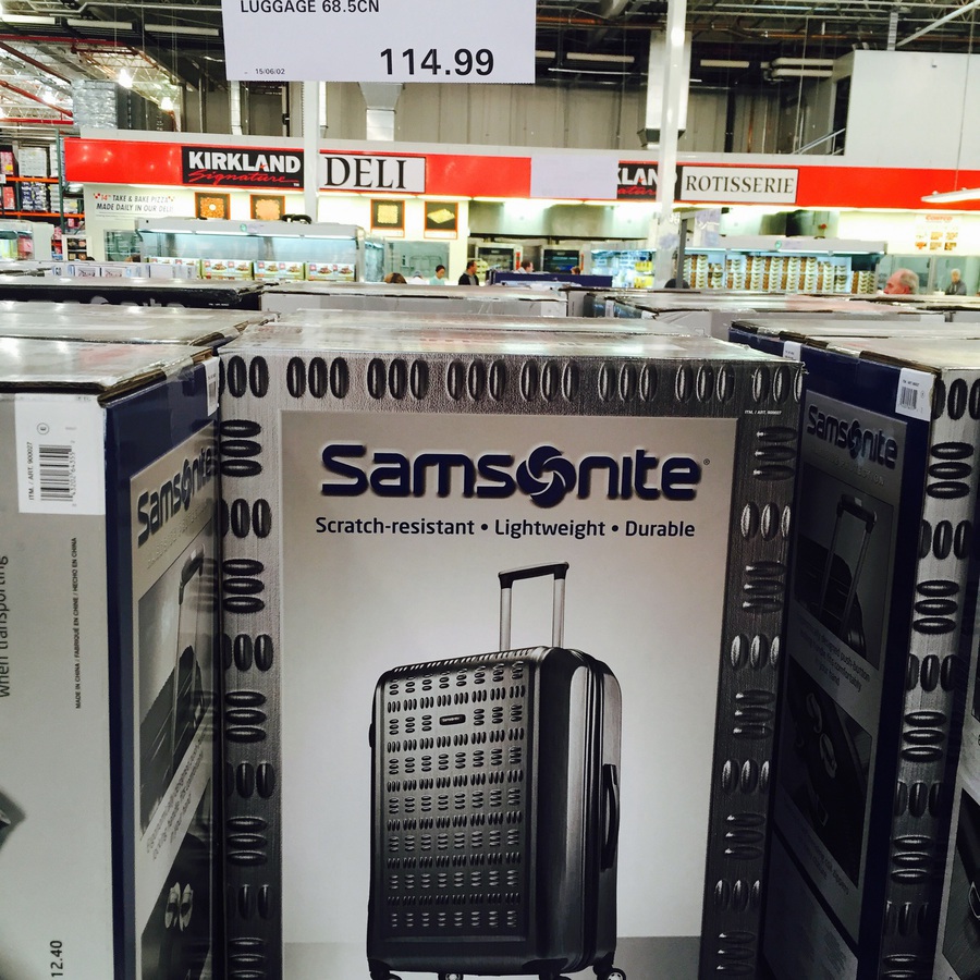 samsonite luggage costco