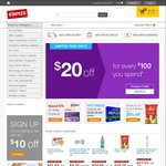 Staples $20 off $100 Spent e.g. Buro Metro $279 with $10 Signup Discount