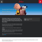 $10 Event Cinemas Movie Tickets to Advance Screening of Snoopy & Charlie Brown: The Peanuts Movie (6/12 11am)