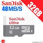 SanDisk Ultra 32GB MicroSD TF Memory Card up to 48MB/s $13.99 + Shipping @ Shopping Square