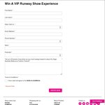 Win a VIP Runway Show Experience from Priceline