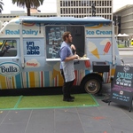 Free Ice Cream from Bulla at Collins Street Entry of Parliament Station VIC