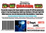 Target 20% off 'How to Train Your Dragon' toys 25/3/10-7/4/10