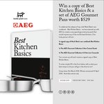 Win a Copy of Best Kitchen Basics & a Set of AEG Gourmet Pans Worth $529 from Hardie Grant