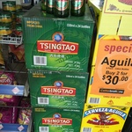 Tsingtao Beer $34.99/Ctn @ Bicton Cellars WA
