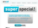 Amnet "Super Special" - Free Connection, Free First Month and $100 Credit on 24 Month Plan