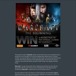 Win a Double Pass to June 7 Screening of Warcraft Movie from EB Games