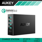 AUKEY PA-Y5 54W 5 Port USB Type-C Charger with AIpower/ QC 3.0 + USB Type C Cable $24 Posted @ AUKEY Official AliExpress Store