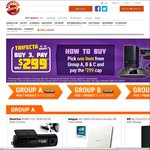 $299 Trifecta @ Shopping Express - 3x Items for $299 + Post