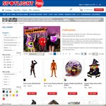 Free Shipping When You Spend $50 or More on Halloween Products @ Spotlight