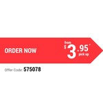 Domino's Value Range Pizza Pick-up Parramatta (NSW) $3.95