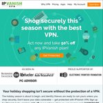 IPVanish VPN 50% off All Plans, First Purchase Only