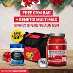Win Syntha 6 Edge, a BSN Bag and Multi Max from Nutrition Warehouse