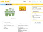 IKEA food saver, set of 17 for $6.99