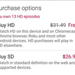 Google Play Complete Season for Free If 12 or More Episodes Already Purchased
