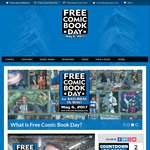 Free Comic Books (Made from Paper) on Free Comic Book Day, Saturday, May 6 [Nationwide except NT]