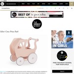 Win a Wooden Dolls Pram and Darcy Ballerina Dress-up Doll from The Weekly Review (VIC)