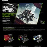 Buy GeForce GTX 1080TI or GTX 1080 and Get Destiny 2 Free - Buy Card by 5 Sept 2017, Redeem Game by 24 Nov 2017