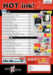 Newsxpress Genuine Ink Cartridge Sale - Various Brands