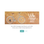 Win a REID Champagne Esprit Bicycle, Worth $399