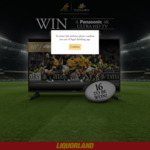 Win 1 of 16  Panasonic 65” 4K Ultra HD TVs (65EX600) Worth $3,299 from Taylors Wines [With Purchase]