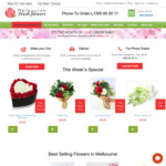 [VIC] 10% off Everything at Melbourne Fresh Flowers (Minimum Spend $50)