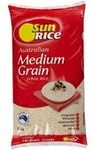 ½ Price: SunRice Medium Grain Rice 5kg (Brown Rice | White Rice) $6.80 @ Coles