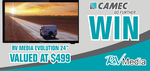 Win a Camec RV Media Evolution 24" TV Worth $499 from Parable Productions