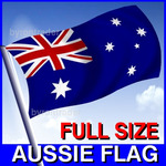 Large Brand New 180X90CM AUSSIE FLAG $6.95 (Free Shipping)