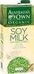 Australia's Own Unsweetened Soy Milk 1L $1.50 (Was $2.50) @ Woolworths